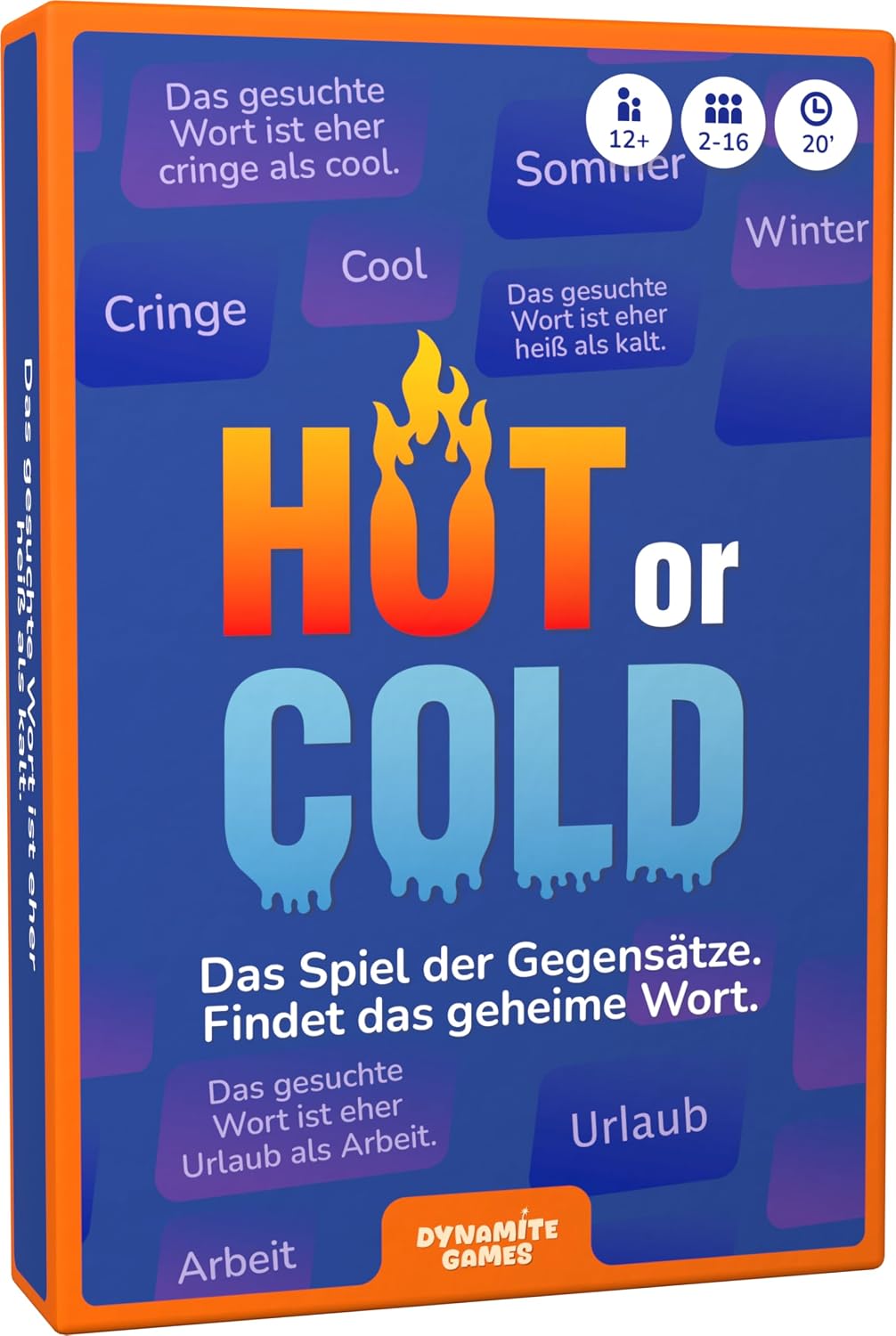 Detalle de Hot or Cold – Das Spiel der Gegensätze von DYNAMITE GAMES