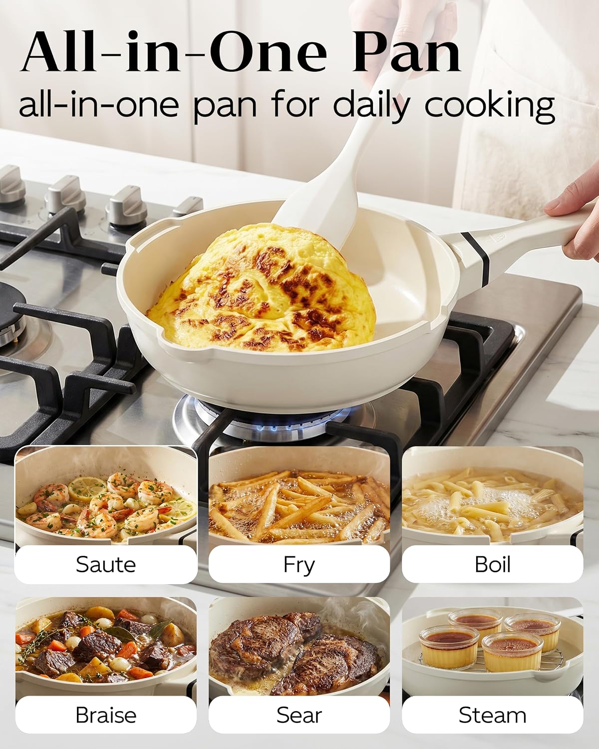 Detalle 2 de FDN Frying Pan 8-Inch