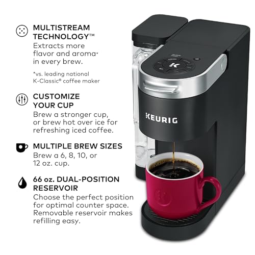 Detalle de Keurig K-Supreme Single Serve K-Cup Pod Coffee Maker with MultiStream Technology