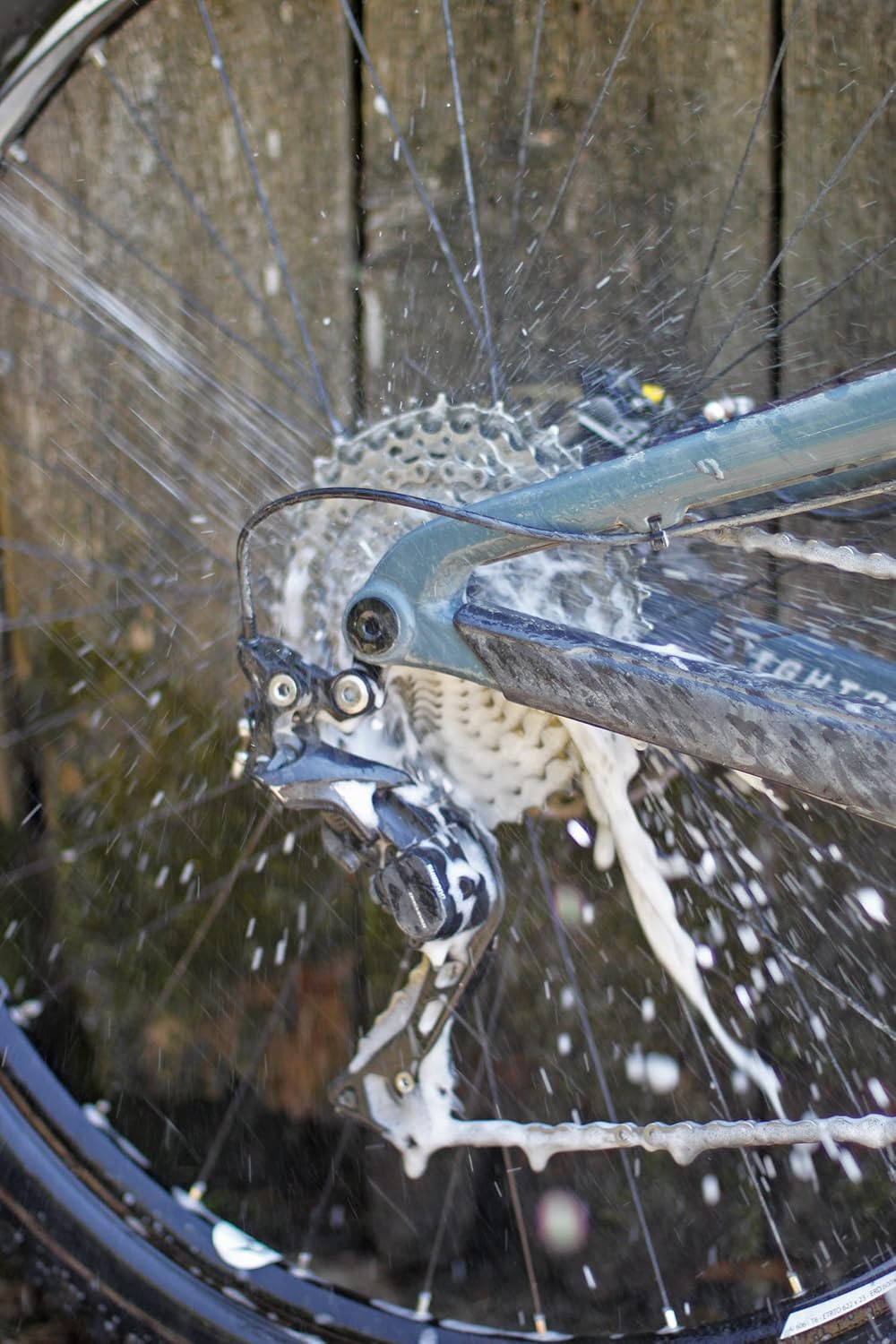 Detalle de Peaty's Sgrassatore Catena Bici in Schiuma 1 L – Detergente professionale per trasmissioni, ugello regolabile
