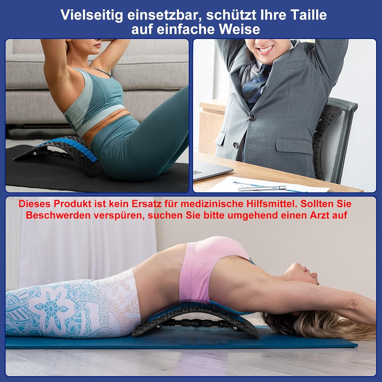 Thumbnail 2 de Rückenstrecker 275 lbs Rückenmassagegerät 2026