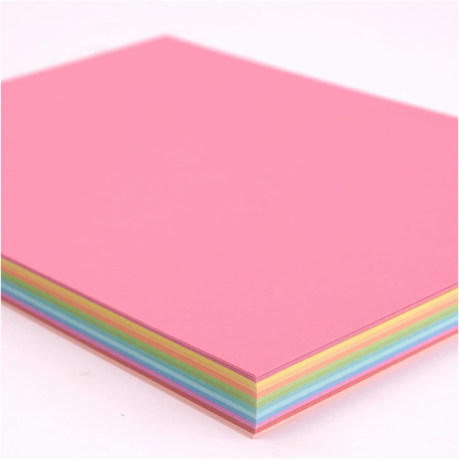 Detalle 1 de Florence Papier Cartonné Lisse Brights A4 — 216 g/m², 12 couleurs, 5 feuilles par couleur