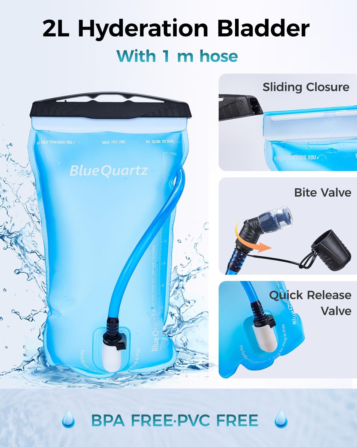 Thumbnail 3 de Blue Quartz Hydration Backpack 2L