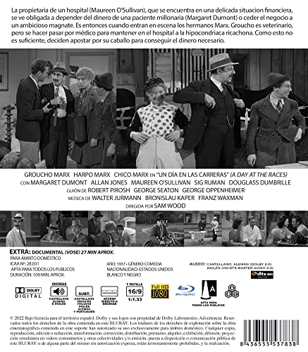 Thumbnail 1 de Costand Un Día en las Carreras BD 1937 (A Day at the Races)