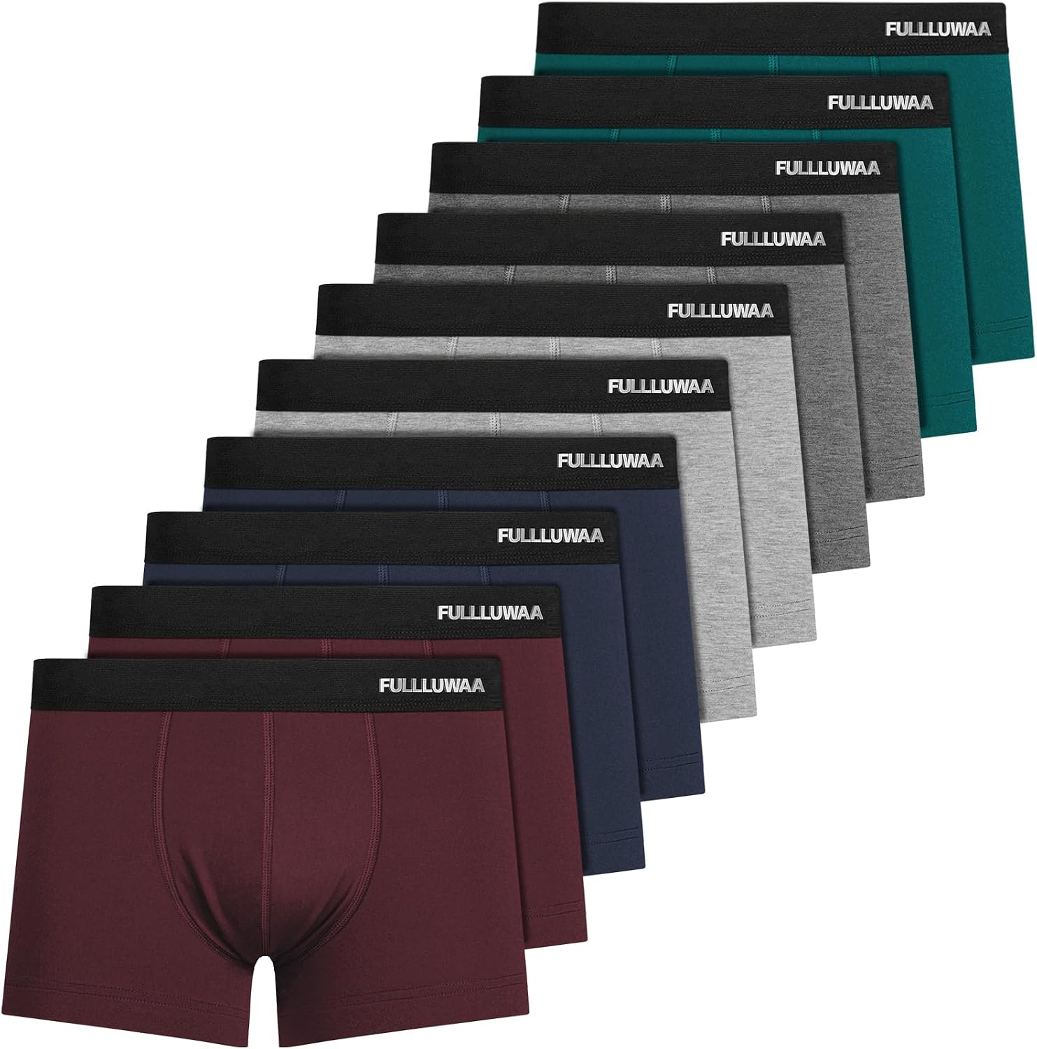 Detalle de Fullluwaa Boxer Pack 10 95% algodón