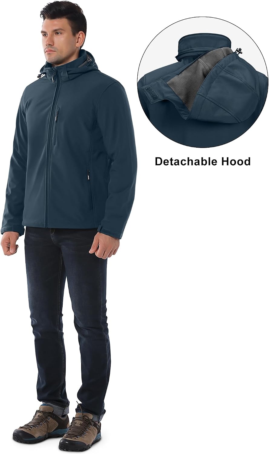 Thumbnail 6 de 33,000ft Men's Waterproof Softshell Jacket 3‑Pocket