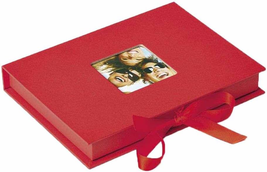 Detalle de Walther Design Fun FB-112-R : boîtes de rangement design pour photos 10x15 cm