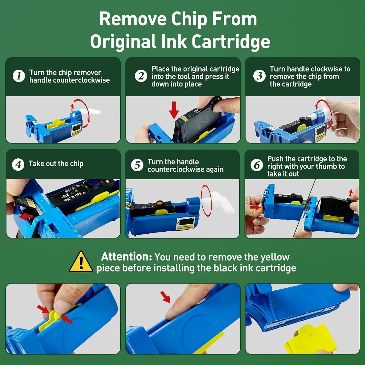 Thumbnail 4 de KINGJET 924 Replacement Ink Cartridges 4-pack 🖨️