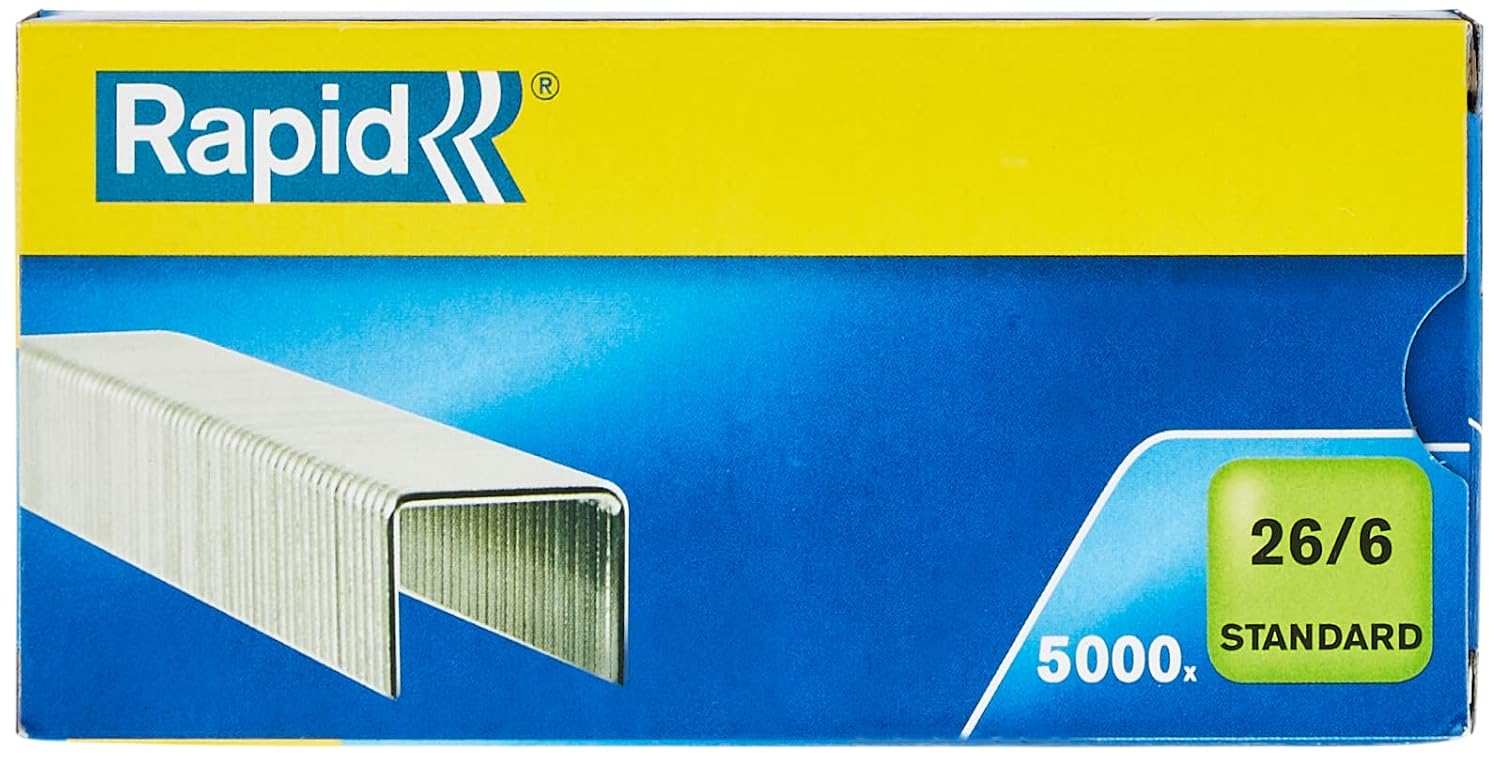 Detalle de Rapid Standard 26/6 - Agrafes Standard 26/6 (24862400), jusqu'à 20 feuilles