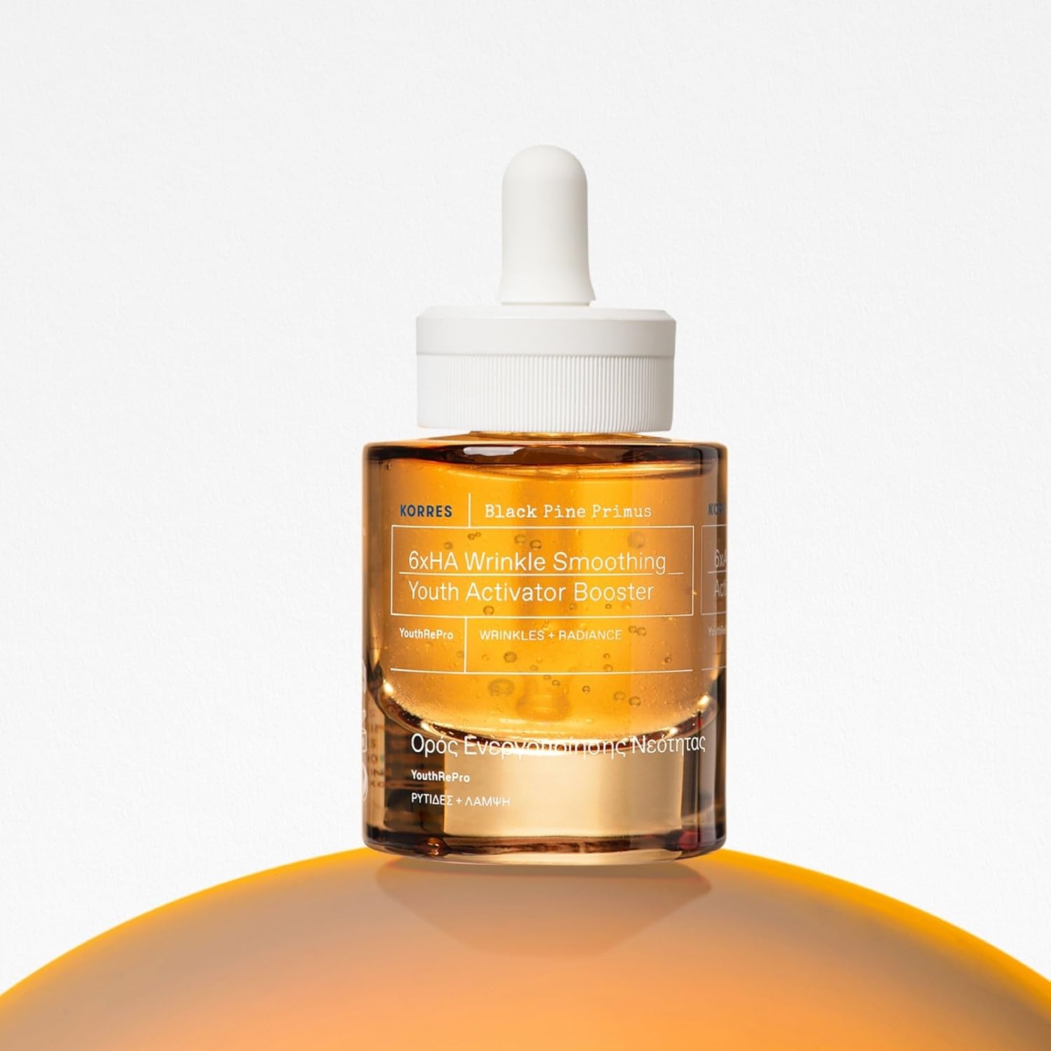 Thumbnail 1 de KORRES Black Pine Primus 6 volte ialuronico siero anti-età senza siliconi e parabeni, vegan 30 ml