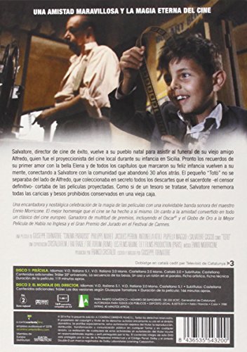 Detalle 2 de Cinema Paradiso (DVD) — A Contracorriente Films