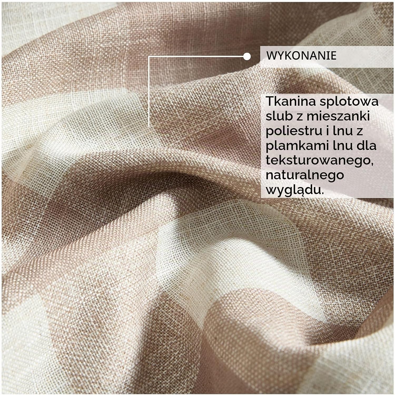 Thumbnail 4 de Elrene Home Fashions Grainger Buffalo-Check – zasłona zaciemniająca 132 × 213 cm