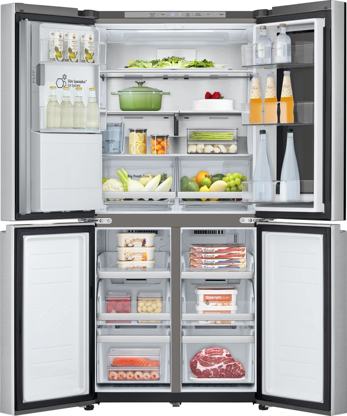 Thumbnail 23 de LG GMG861MBAE Side-by-Side-Kühlschrank: Großvolumen, InstaView und DoorCooling