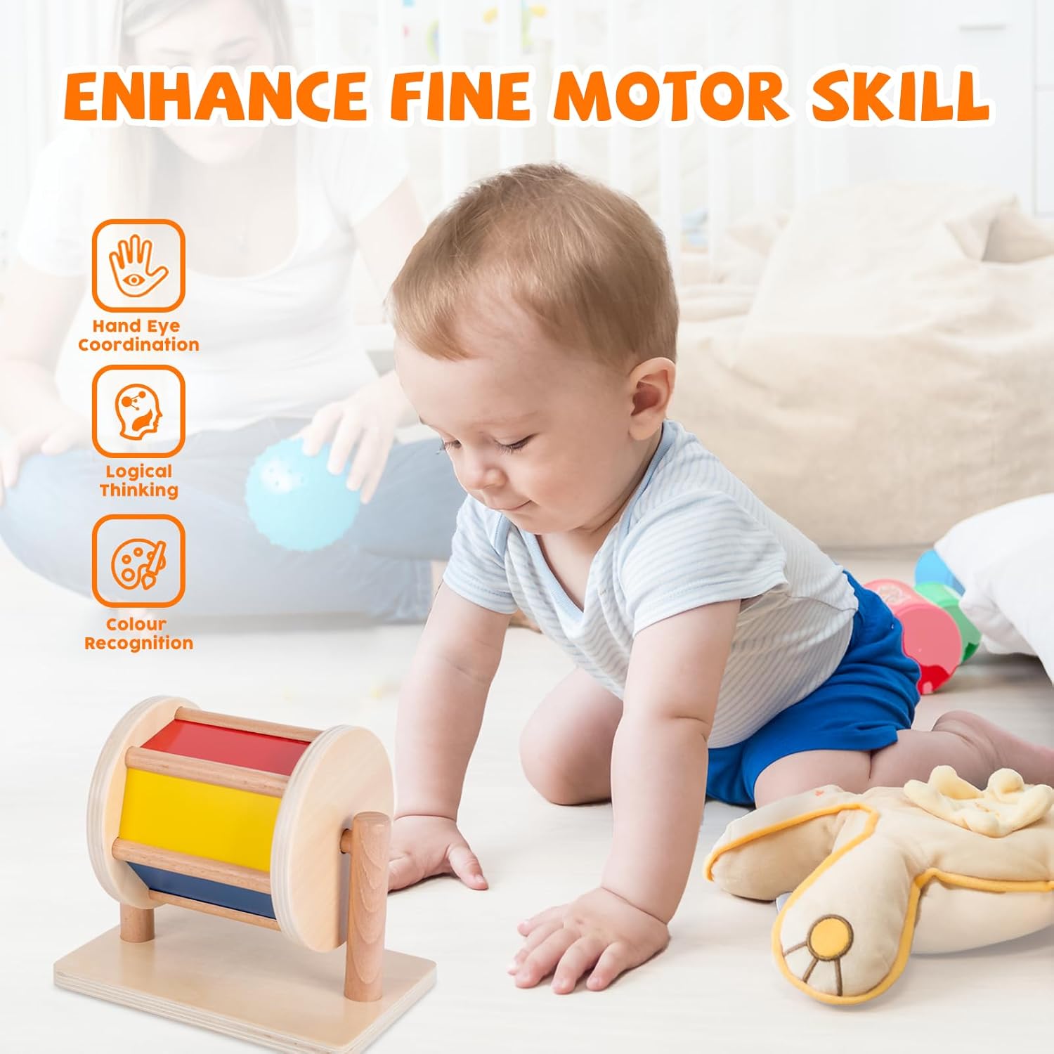 Detalle de Montessori Baby Toys Play Kit for 6–12 Months