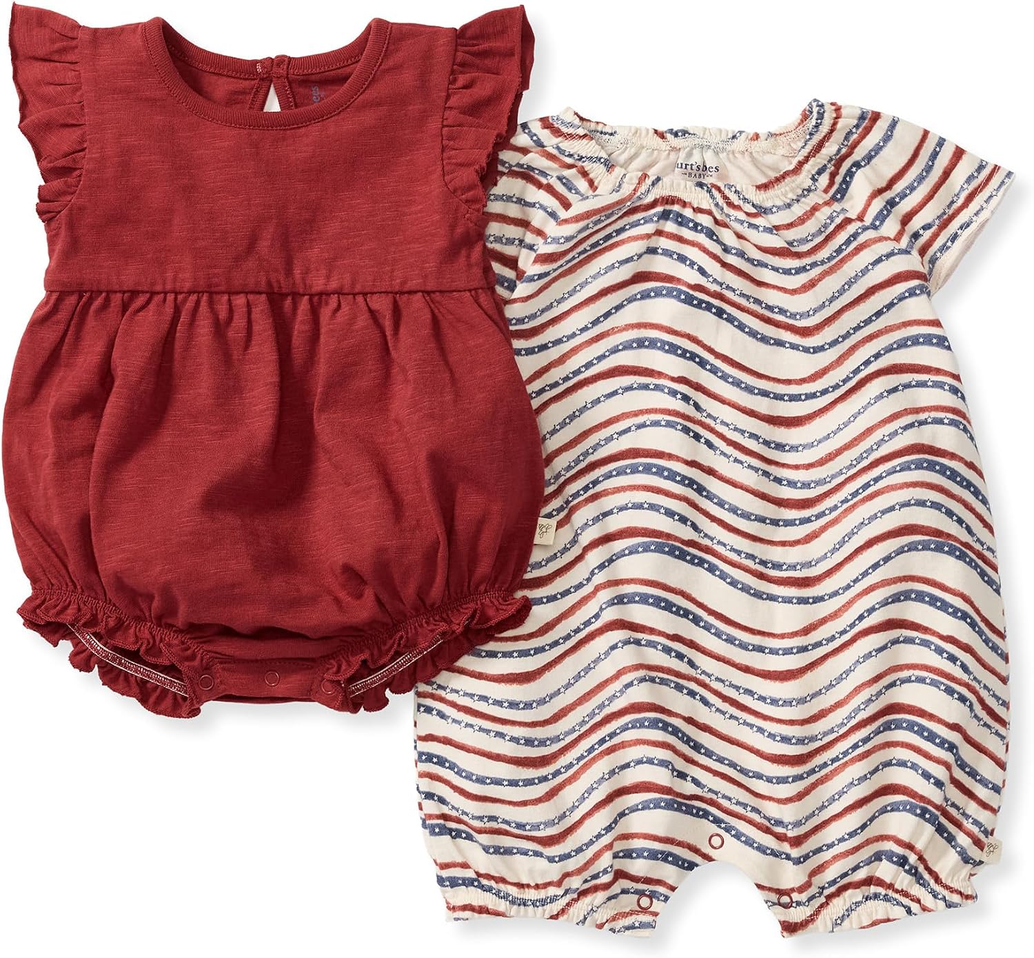 Detalle de Burt's Bees Baby Organic Cotton Romper