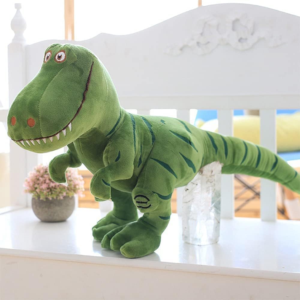 Detalle de SovZovy 40 cm Green Dinosaur Plush Toy: A Gentle, Child‑Friendly Companion