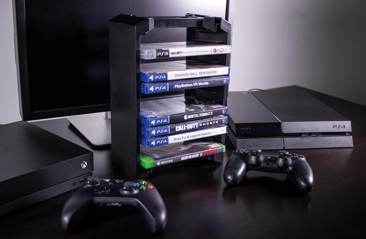Thumbnail 4 de Universal Games and Blu-ray Storage Tower for PS4/PS3/Xbox One (holds up to 12 discs)