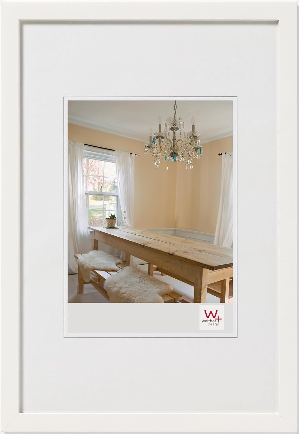 Thumbnail 2 de Walther Cadre photo blanc polaire – lot de 3 cadres 40 x 60 cm