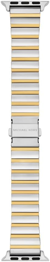 Thumbnail 3 de Michael Kors Women’s Stainless Steel or Acetate Watch Strap for Apple Watch (38/40/41mm) – Silver