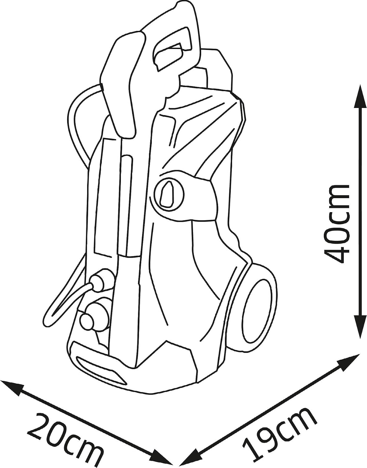 Thumbnail 2 de Smoby Karcher Idropulitrice per bambini (7600360902) – 2 getti, ruote e maniglia, tubo acqua compatibile, età 3+