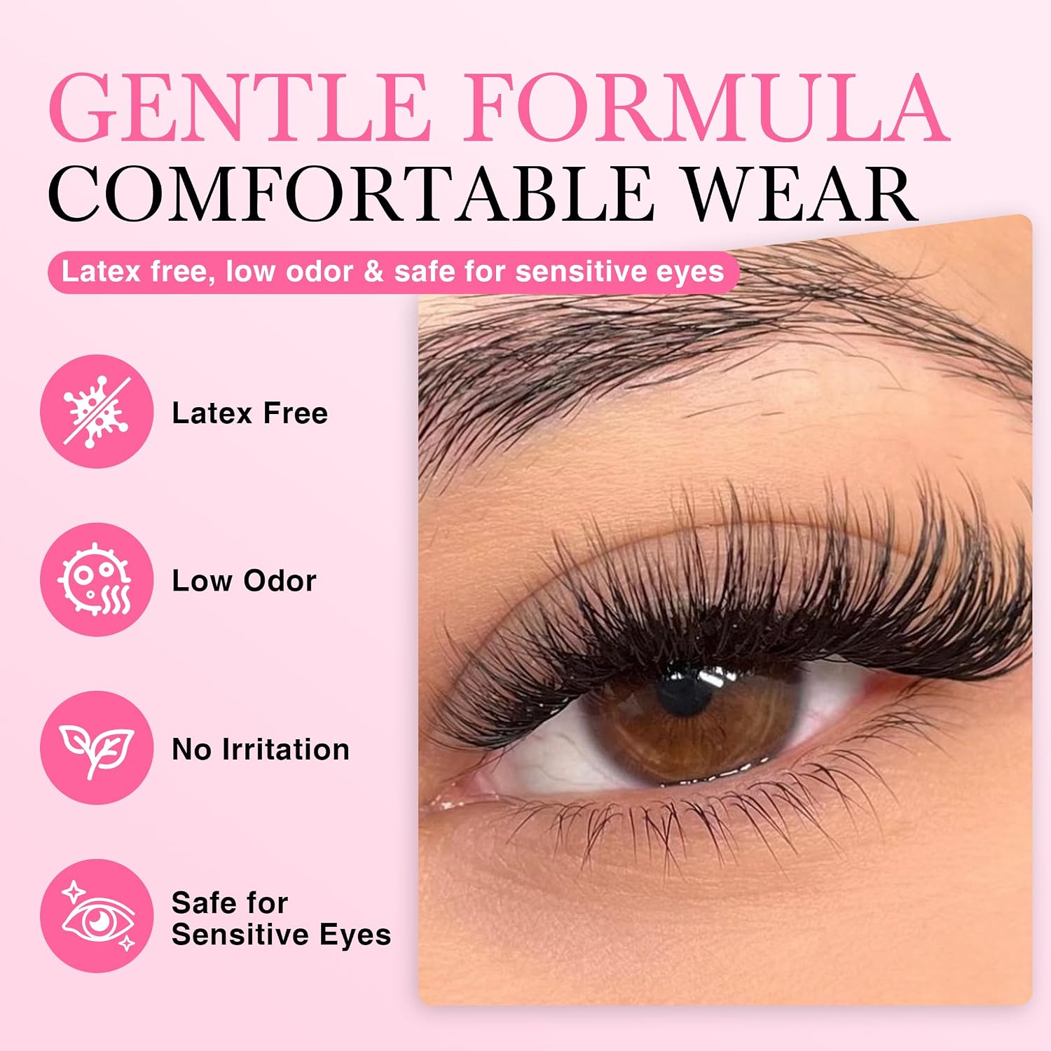 Detalle 1 de EMEDA Lash Cluster Glue Latex-Free