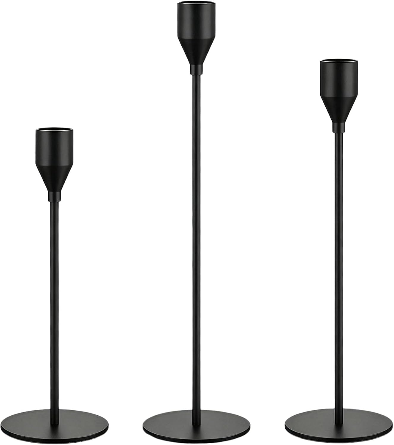 Detalle de LXTaoler Taper Candle Holders, Set of 3