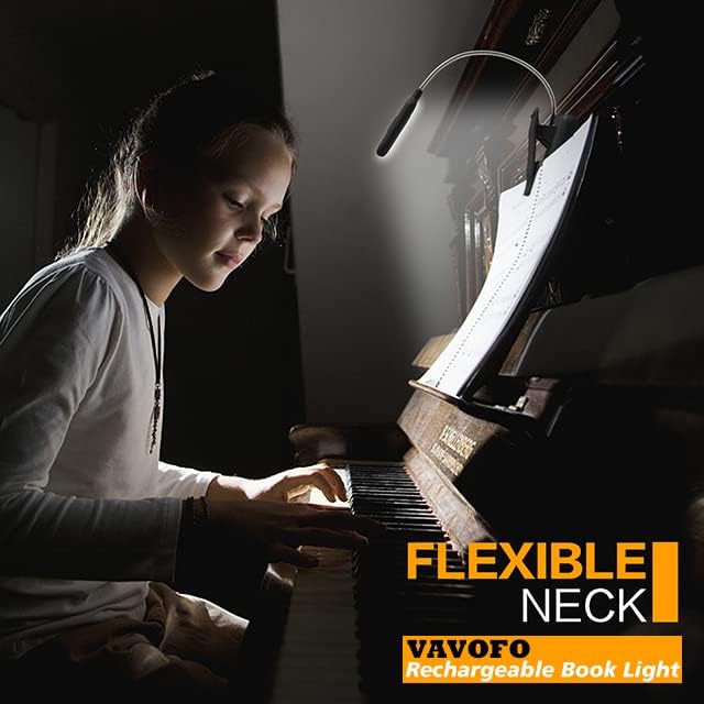 Detalle 2 de VAVOFO Rechargeable Reading Light 7 LEDs