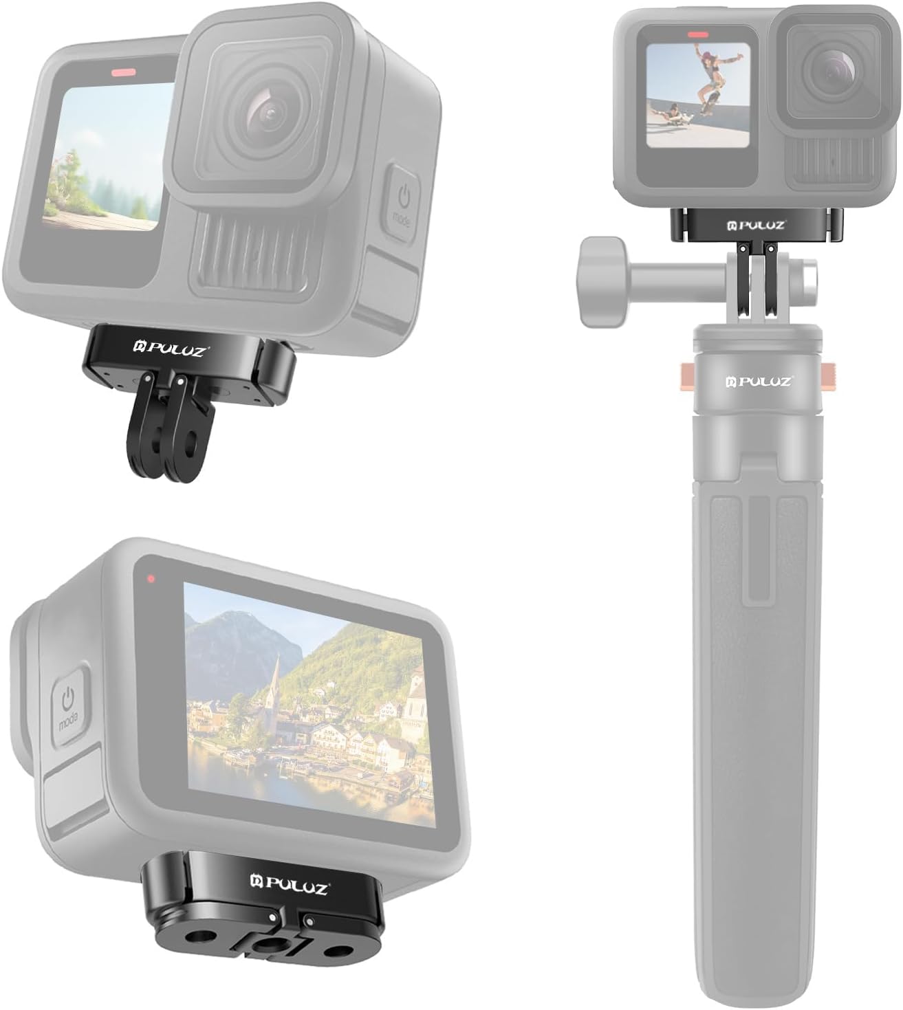 Detalle de PULUZ Quick Release Magnetic Latch Mount for GoPro HERO13 Series