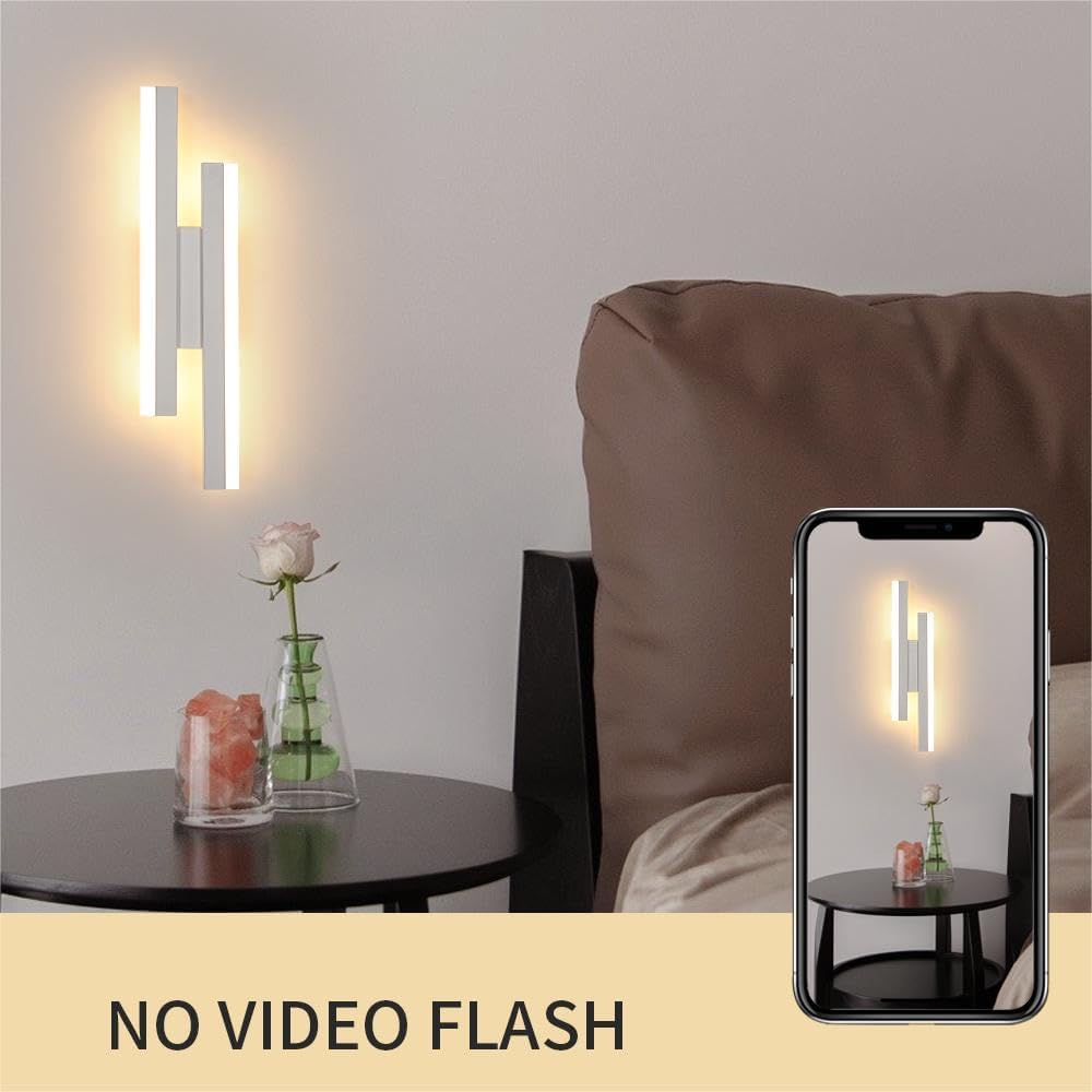 Detalle de Riserva RVDE-36 Modern LED Indoor Wall Light, 16W, 3000K Warm White