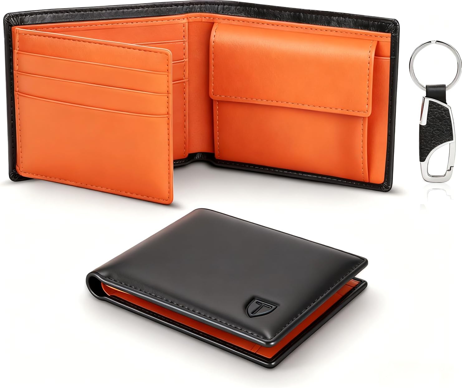 Detalle de TEEHON Cartera RFID 10 ranuras 🧾