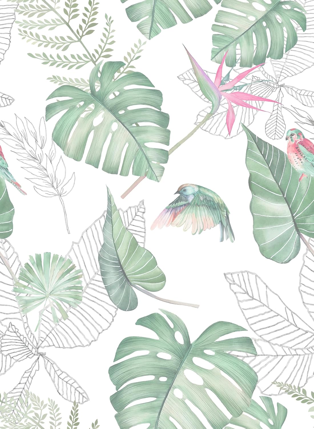 Thumbnail 4 de Peel-and-stick wallpaper, vinyl