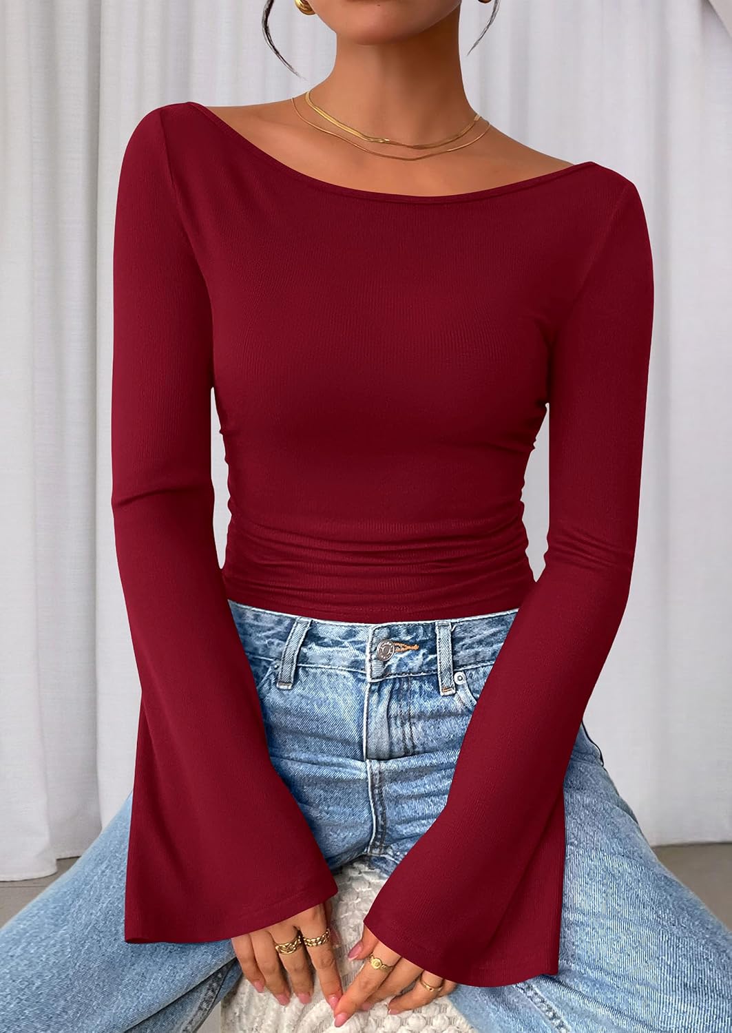 Thumbnail 5 de PRETTYGARDEN 2026 Crop Top 92% Viscose