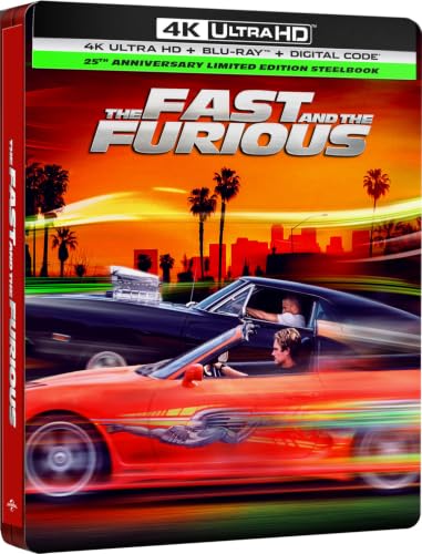 Thumbnail 4 de The Fast and the Furious: 25th Anniversary Limited Edition Steelbook (4K Ultra HD + Blu-ray + Digital)