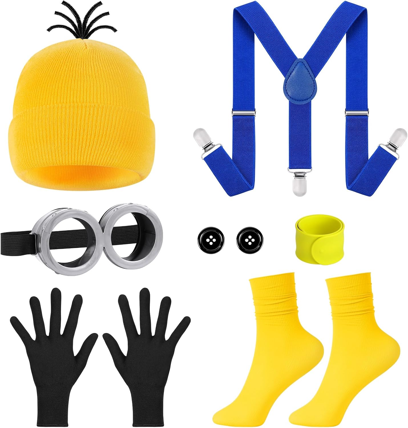 Thumbnail 5 de BSBUY 7 Pcs Yellow Costume Accessories Set 🎭