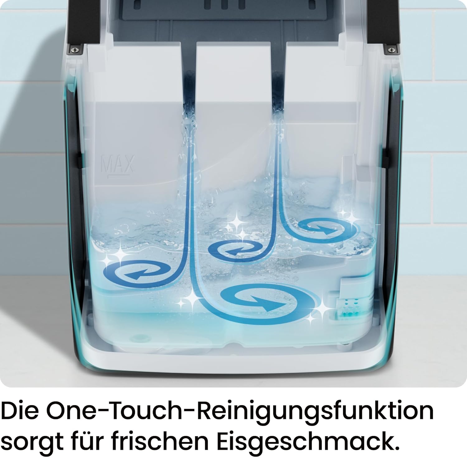 Thumbnail 6 de Chefman Iceman Eismaschine 10 kg