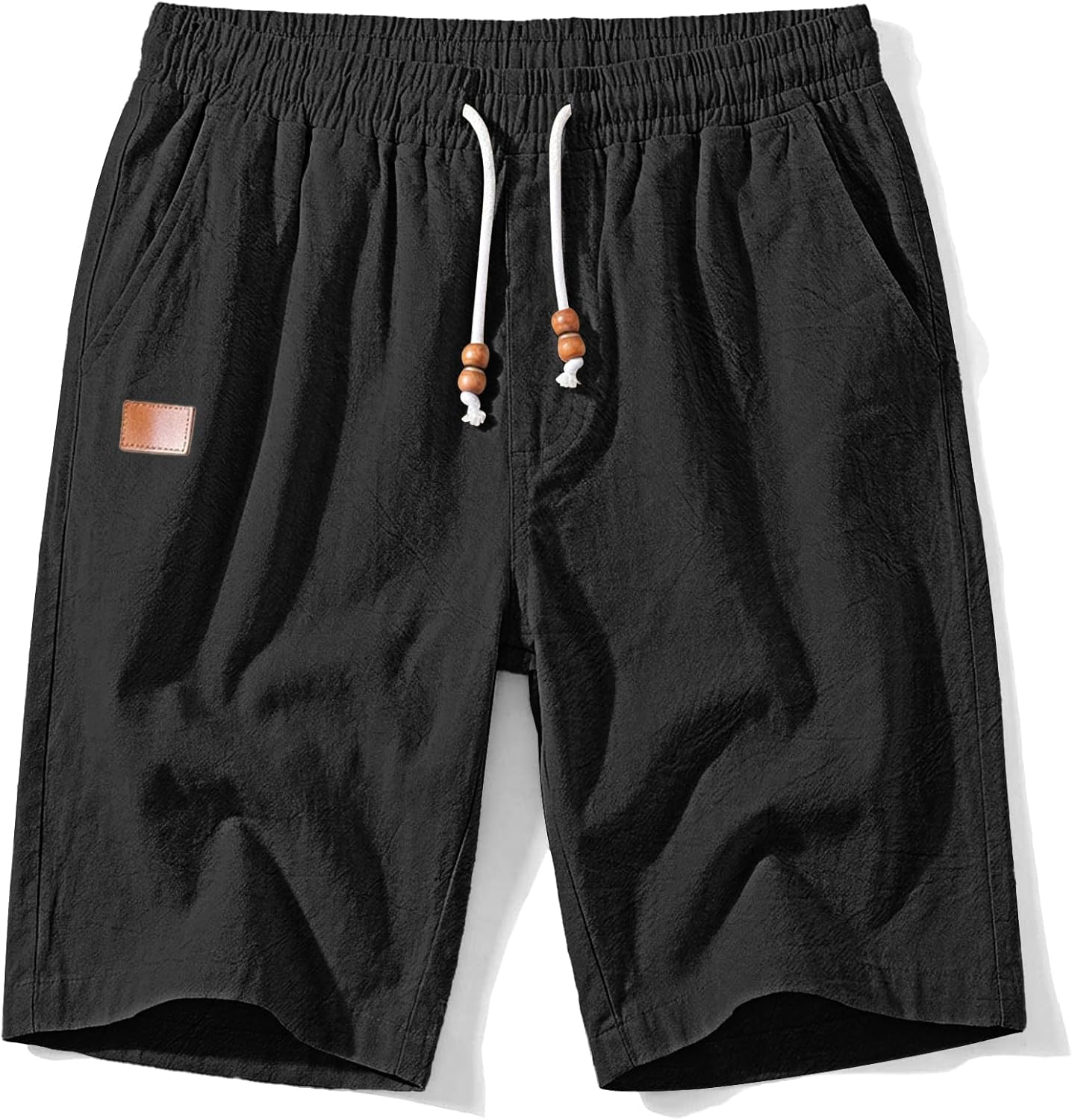 Thumbnail 2 de TARAINYA Leinen Kurze Hosen Herren – Baumwolle und Leinen, Freizeithose mit Gummizug