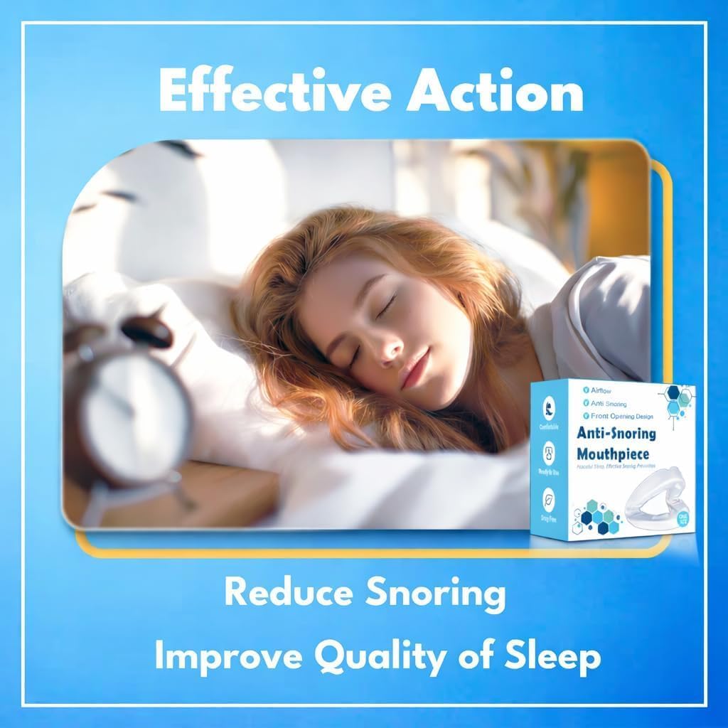 Detalle de Anti Snoring Mouthpiece Devices with 180 Open Front Design (jaw forward by 2.5mm)