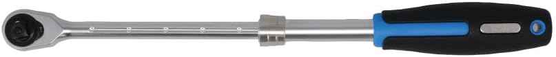 Detalle 1 de SIGNET 12582 3/8DR伸縮ラチェットハンドル 72ギア・全長230~345mm・6段階調整