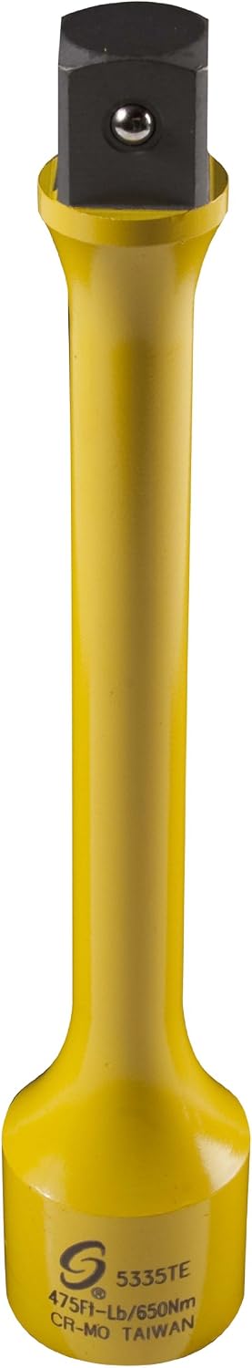 Detalle de Sunex 5335TE przedłużka do ciężarówek, napęd 1 cal, 475 ft-lb, stal Cr-Mo