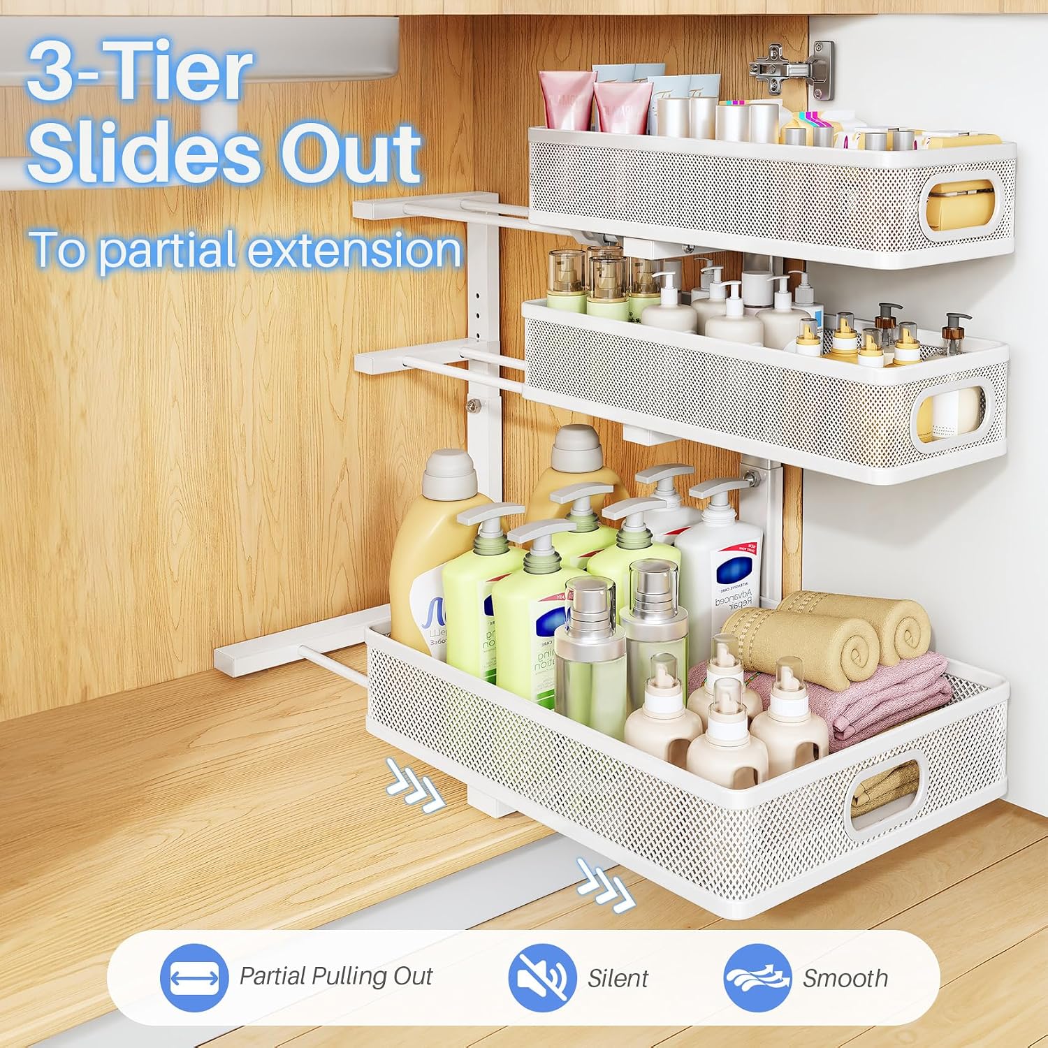 Thumbnail 6 de Under Sink Organizer 3-Tier