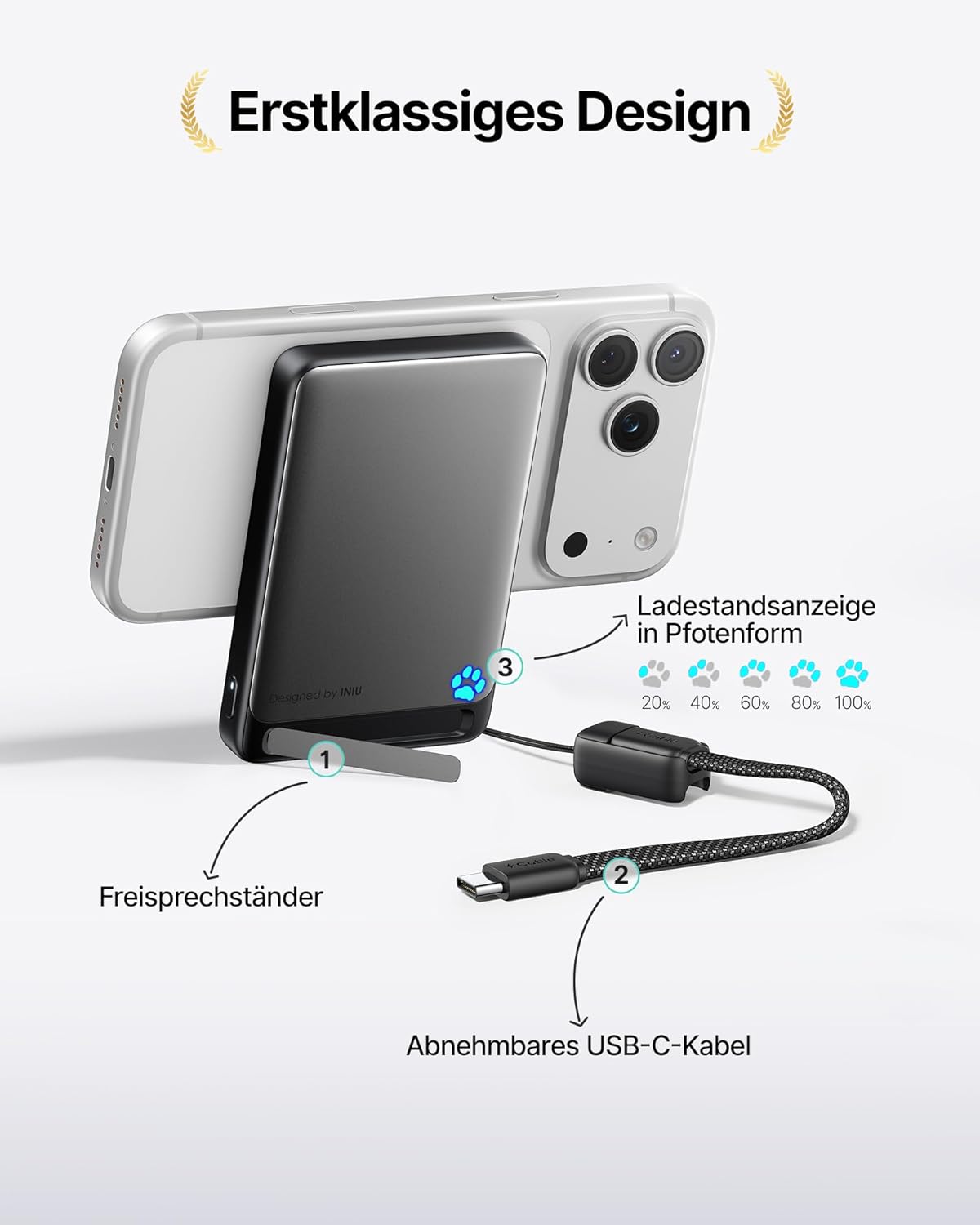 Thumbnail 4 de INIU MagSafe Powerbank 10000mAh ultraschlank