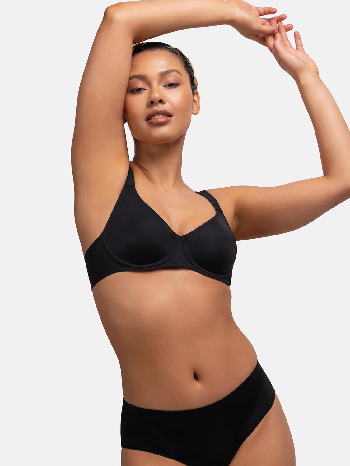 Detalle de Dorina Lindsay-Non Padded Bra BH mit vollständiger Abdeckung – Bügel-BH, unpolstert, Größe A bis DD