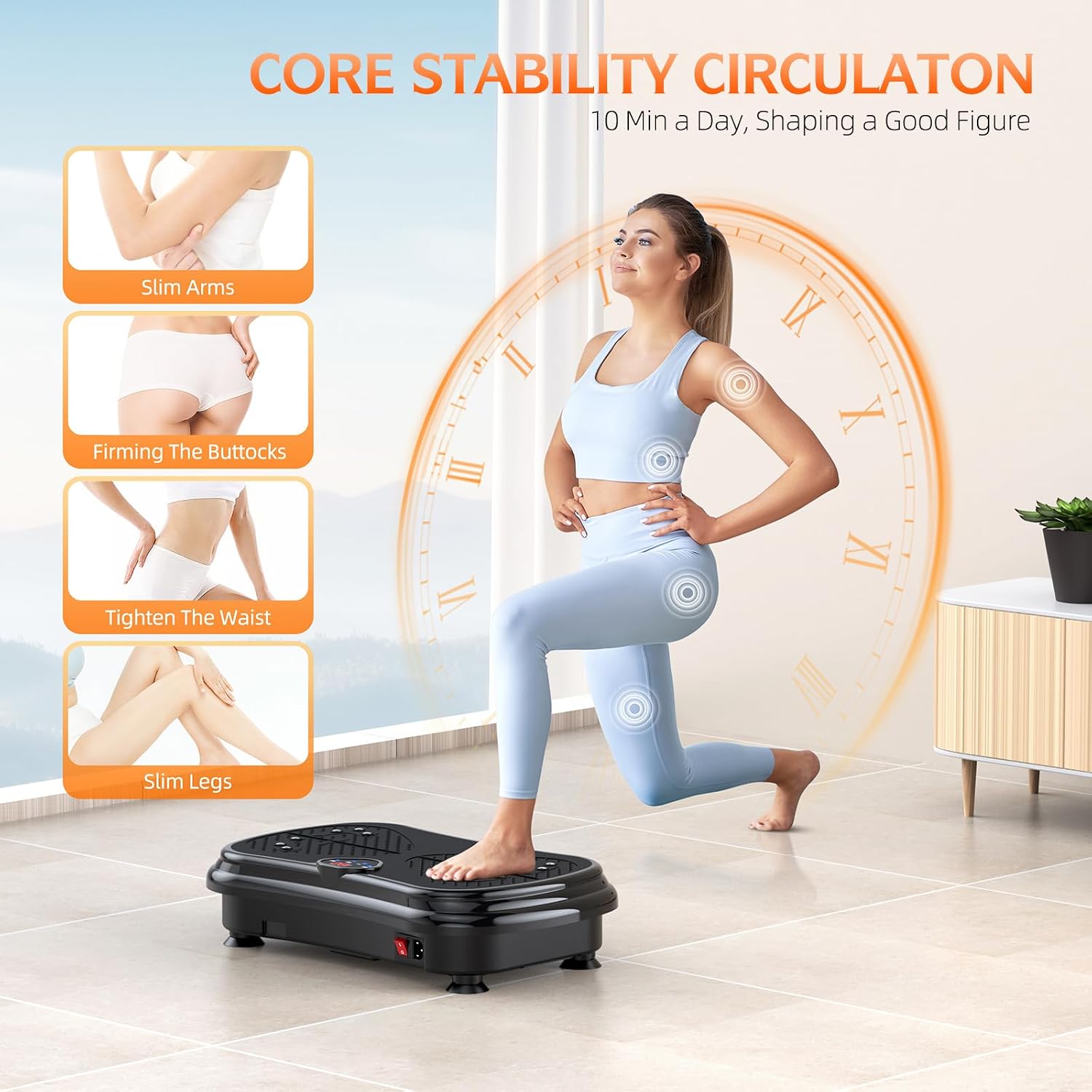 Thumbnail 2 de Vibration Plate with 180 Speeds ⚙