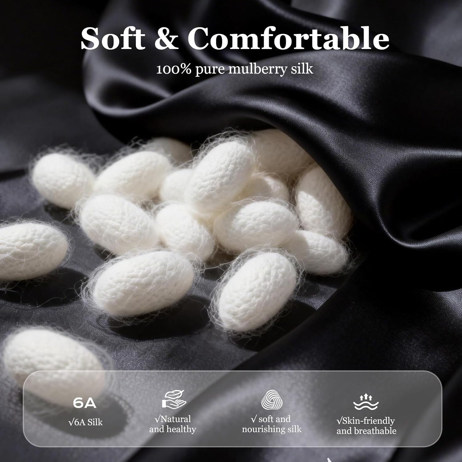 Thumbnail 1 de MUSICOZY sleep mask headphones 3D silk