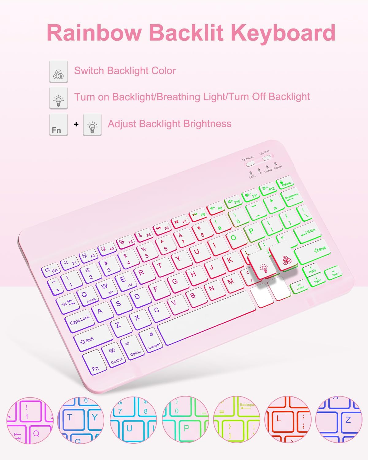 Detalle 2 de EAMPANG iPad keyboard case 11th Generation