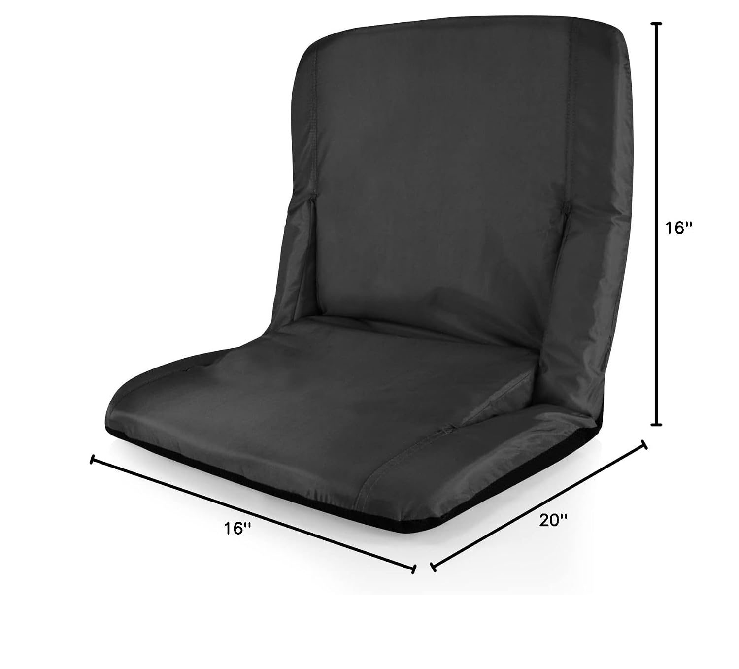 Detalle de Picnic Time NFL New York Giants Ventura Digital Print Reclining Portable Seat (One Size)