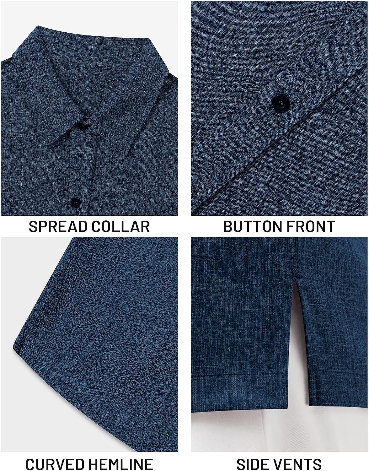 Thumbnail 4 de Runhit Men's Button-Down Shirt