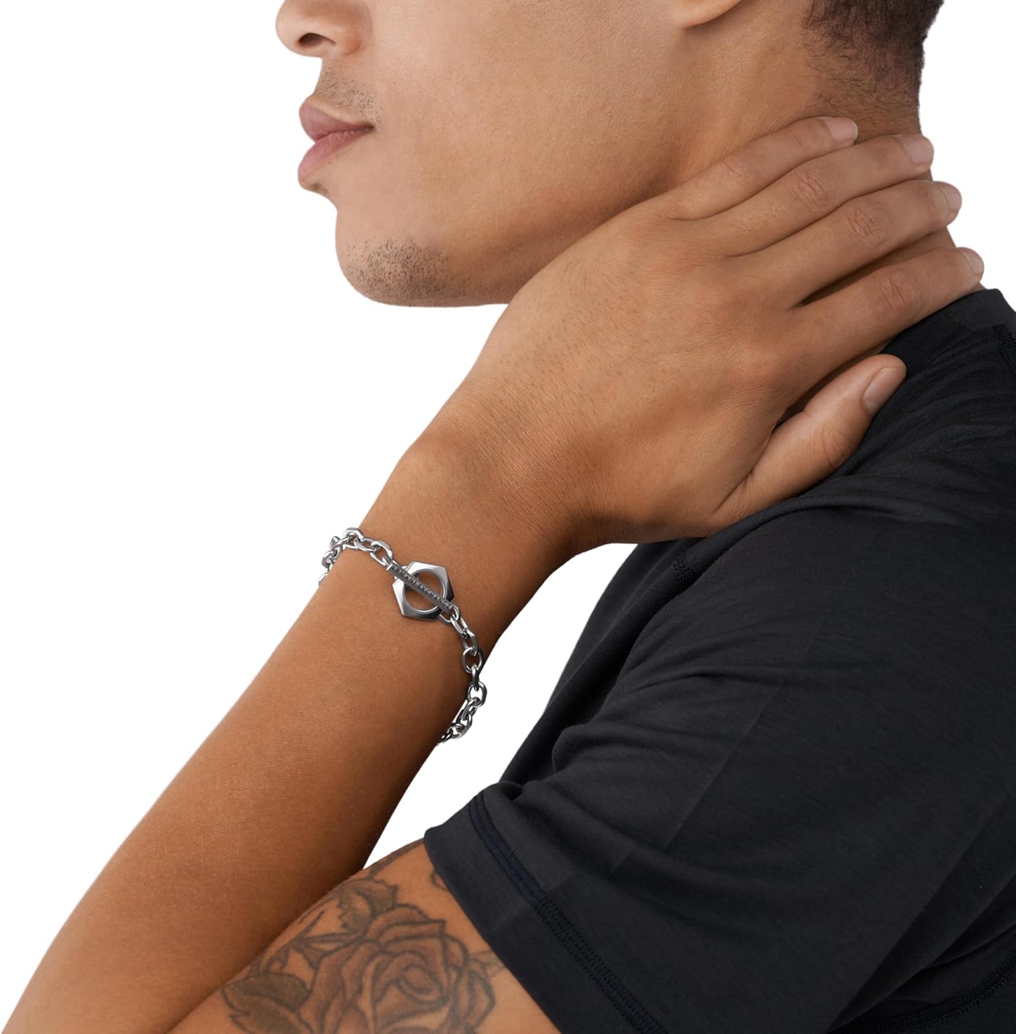 Thumbnail 5 de Armani Exchange Bracelet acier inoxydable 220 mm