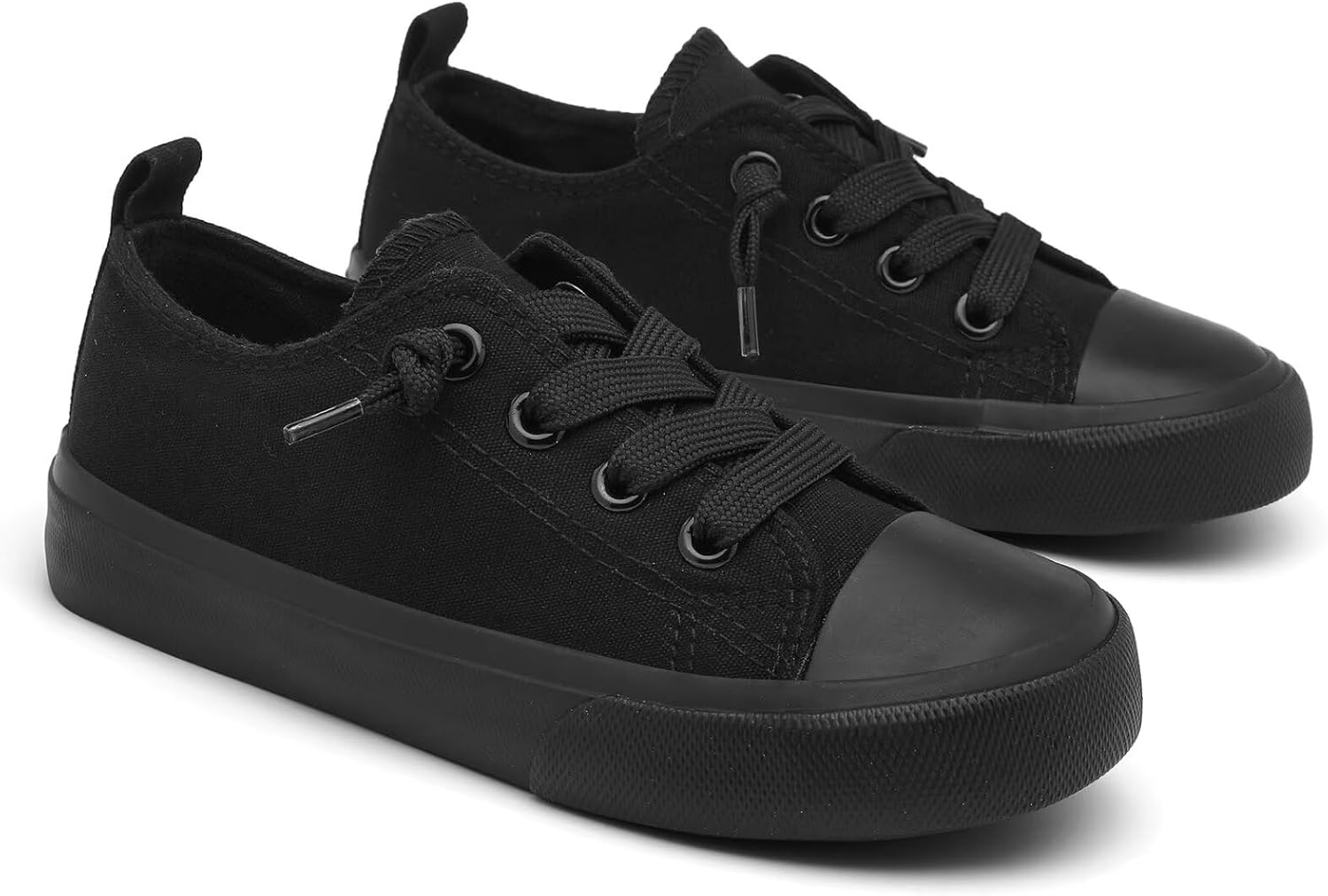 Detalle 2 de Cofopo Toddler Canvas Slip-On Sneakers with Cushioned Insoles