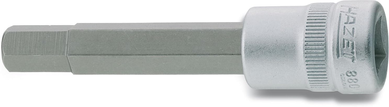 Detalle de HAZET 8801H4 ヘキサゴンソケット 9.5mm差込角・対辺4mm・全長55mm